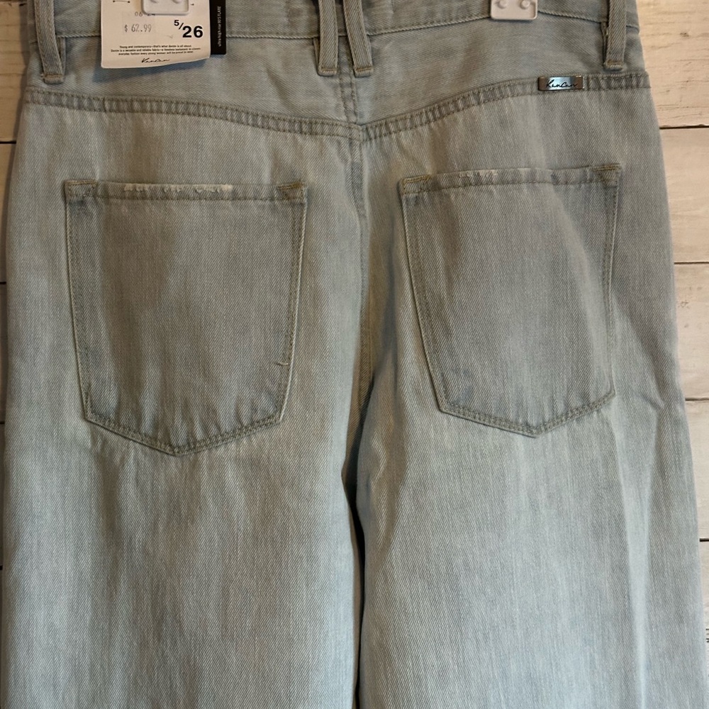 KanCan Light Blue Distressed Flare Jeans - Picture 8 of 10